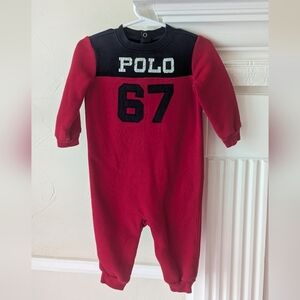 Ralph Lauren | Fleece Polo Coverall
